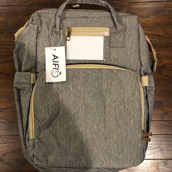 AIFI Expanding Nursing Diaper Bag - Picture 1 of 6
